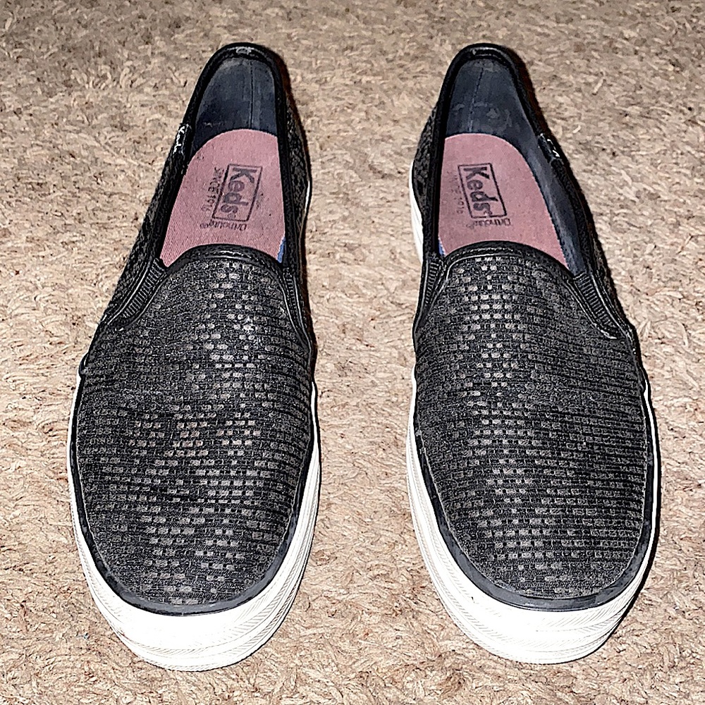 Keds ortholite double decker slip ons
